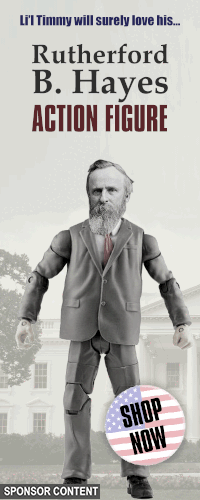 Rutherford B Hayes action figure